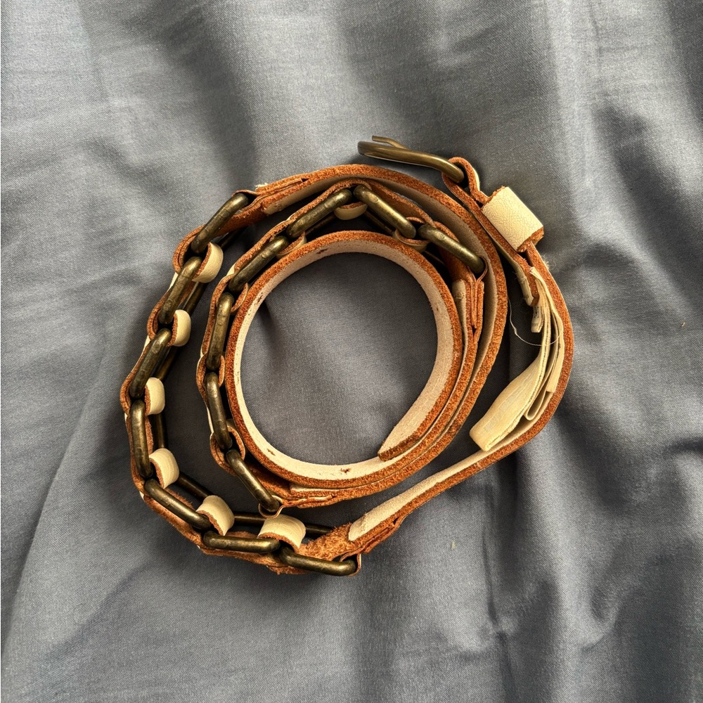 Diesel Tan and Gold Strap
